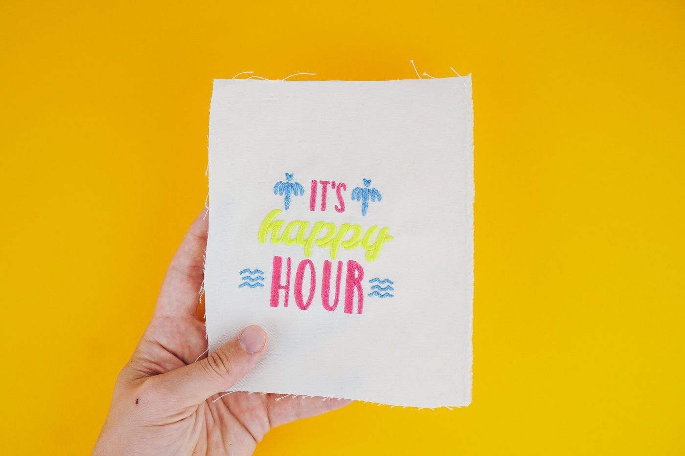 Stickdatei »IT'S HAPPY HOUR«
