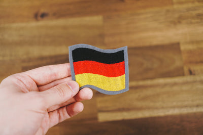 Stickdatei »Deutschland Fahne«