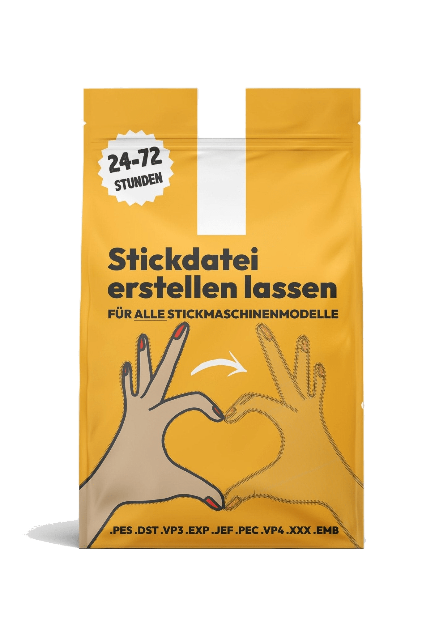 Stickdatei erstellen lassen, vue du produit