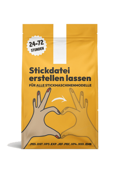 Stickdatei erstellen lassen in Produktansicht