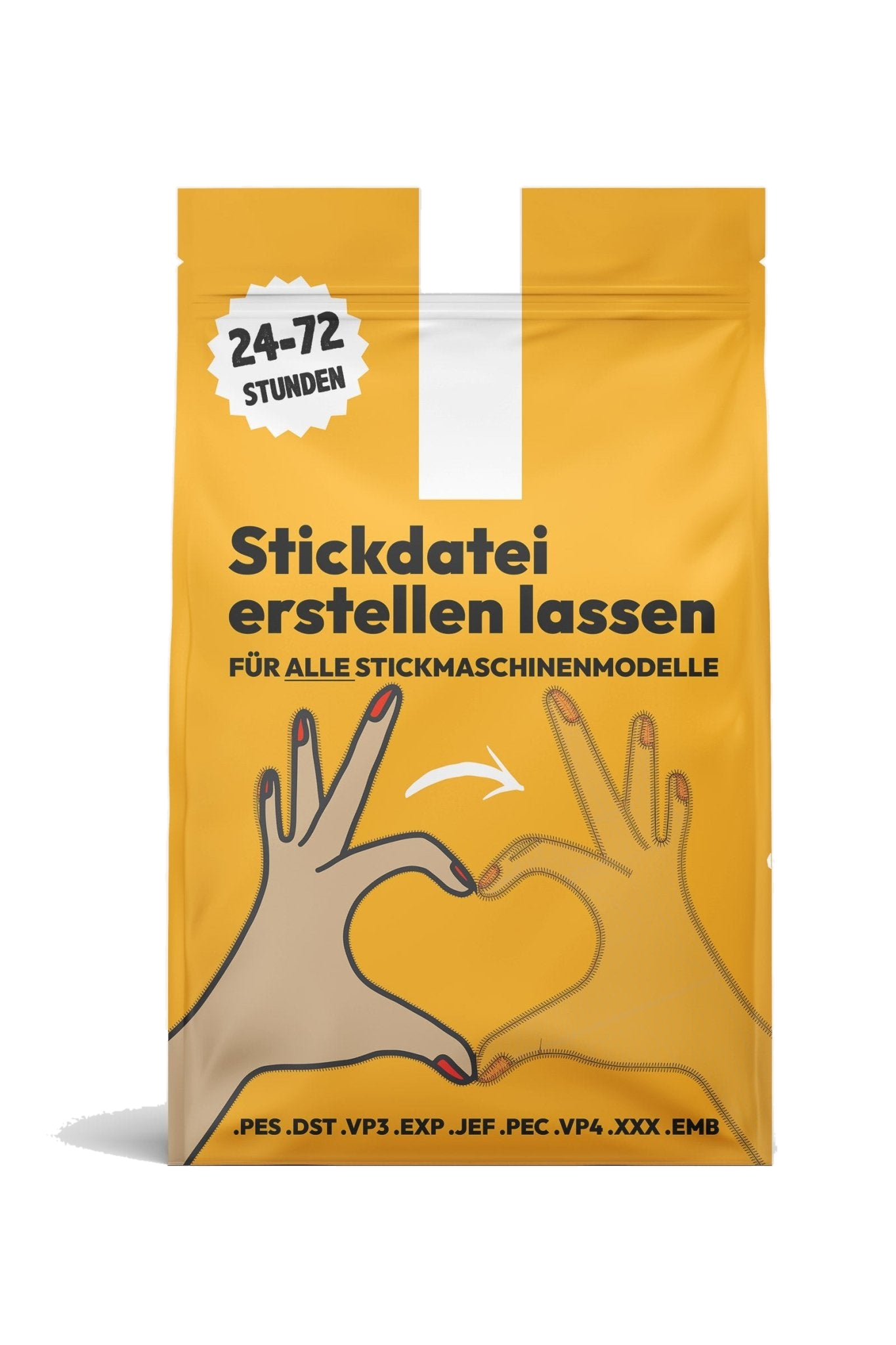 Stickdatei erstellen lassen in Produktansicht