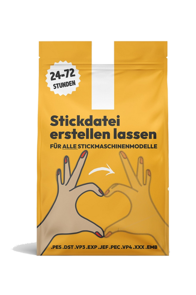 Stickdatei erstellen lassen in Produktansicht