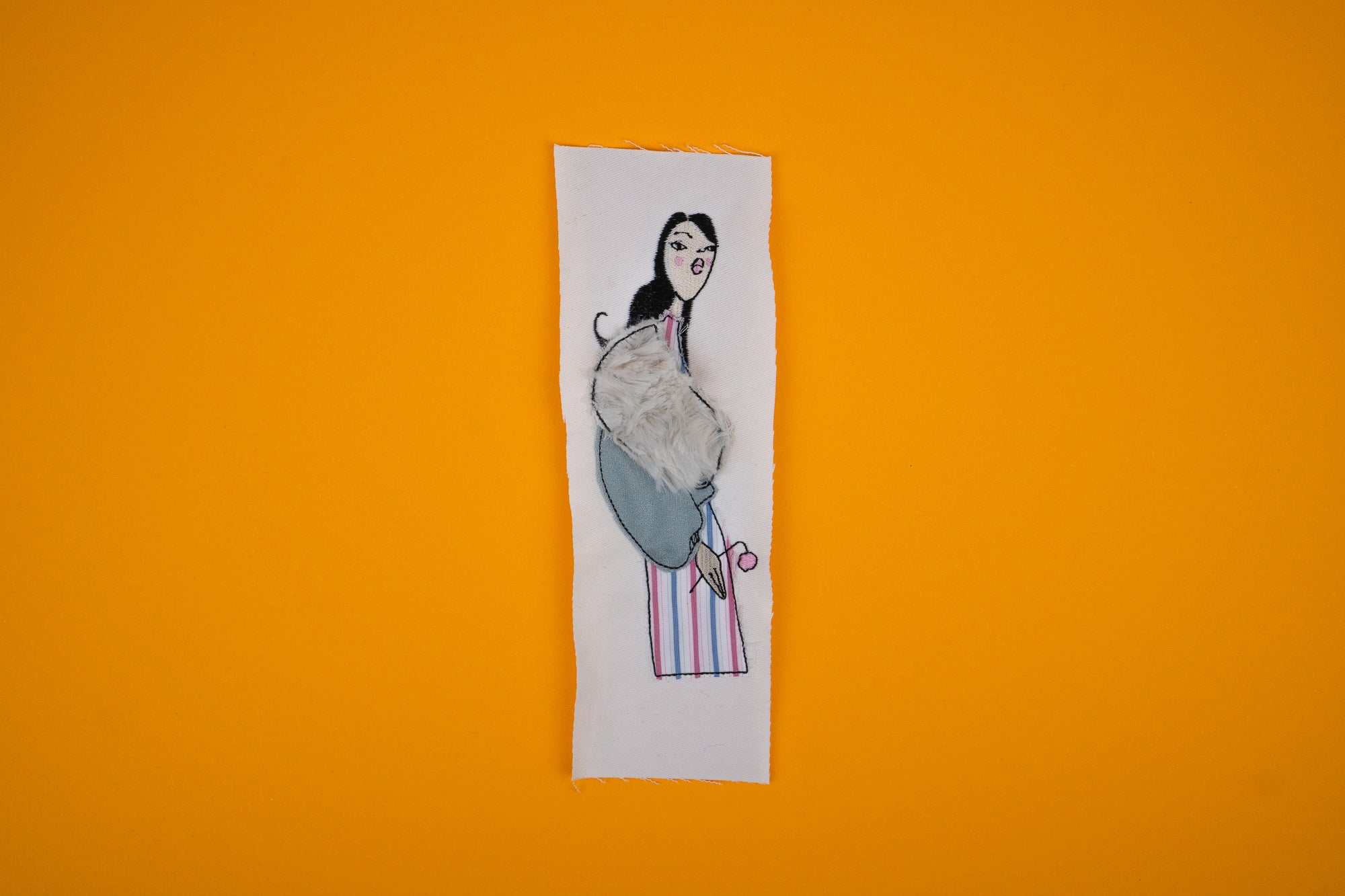 Stickdatei Fashionista I Anwendunsbeispiel