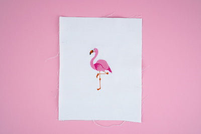 Stickdatei Flamingo
