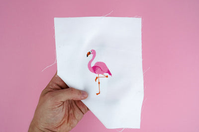 Stickdatei Flamingo