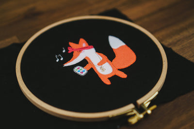 Stickdatei Fuchs »Hip Hop«