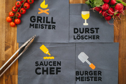 Stickdateien Grillen (Anwendungsbeispiel)