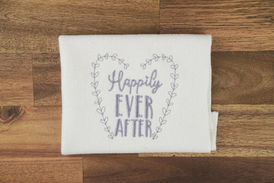 Stickdatei Hochzeit »Happily EVER AFTER«
