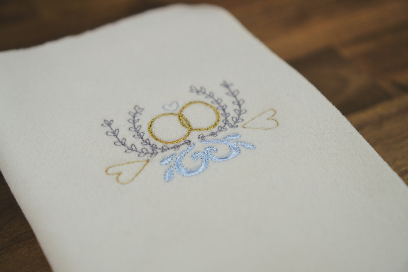 Stickdatei Hochzeitsringe