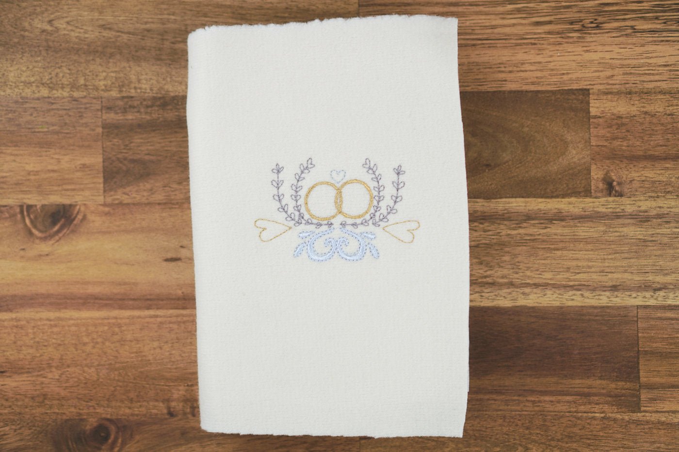 Stickdatei Hochzeitsringe