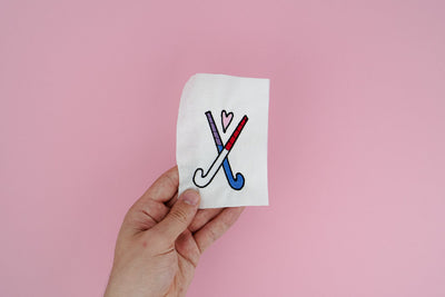 Stickdatei Hockeyschläger