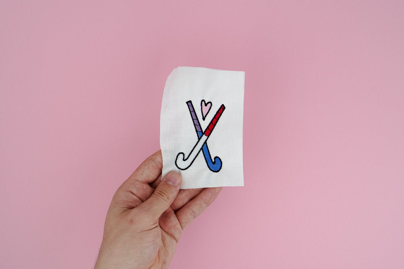 Stickdatei Hockeyschläger