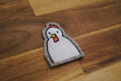 Huhn als Stickdatei herunterladen