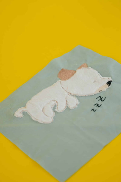 Stickdateien SET Hunde Applikationen