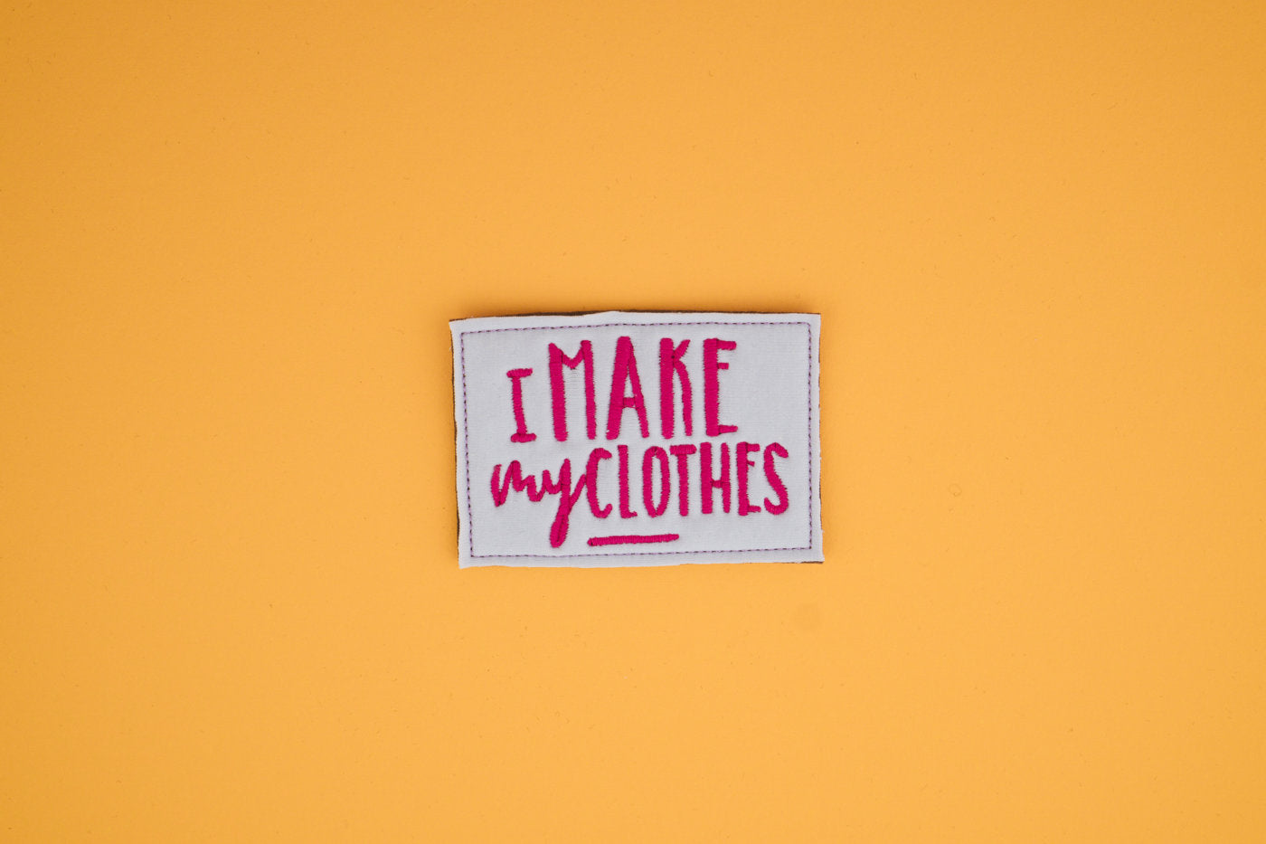 Stickdatei »I make my clothes«