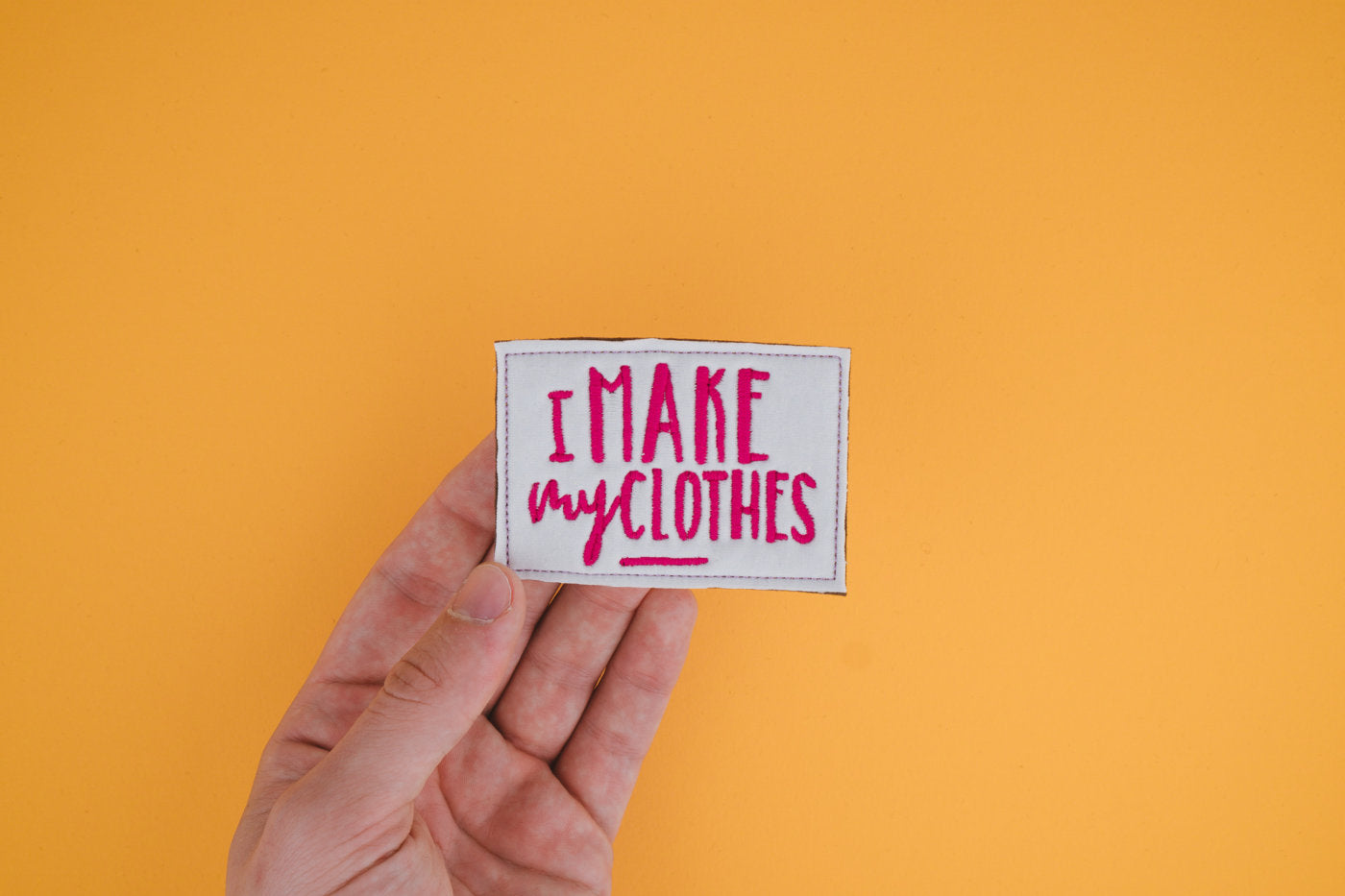 Stickdatei »I make my clothes«