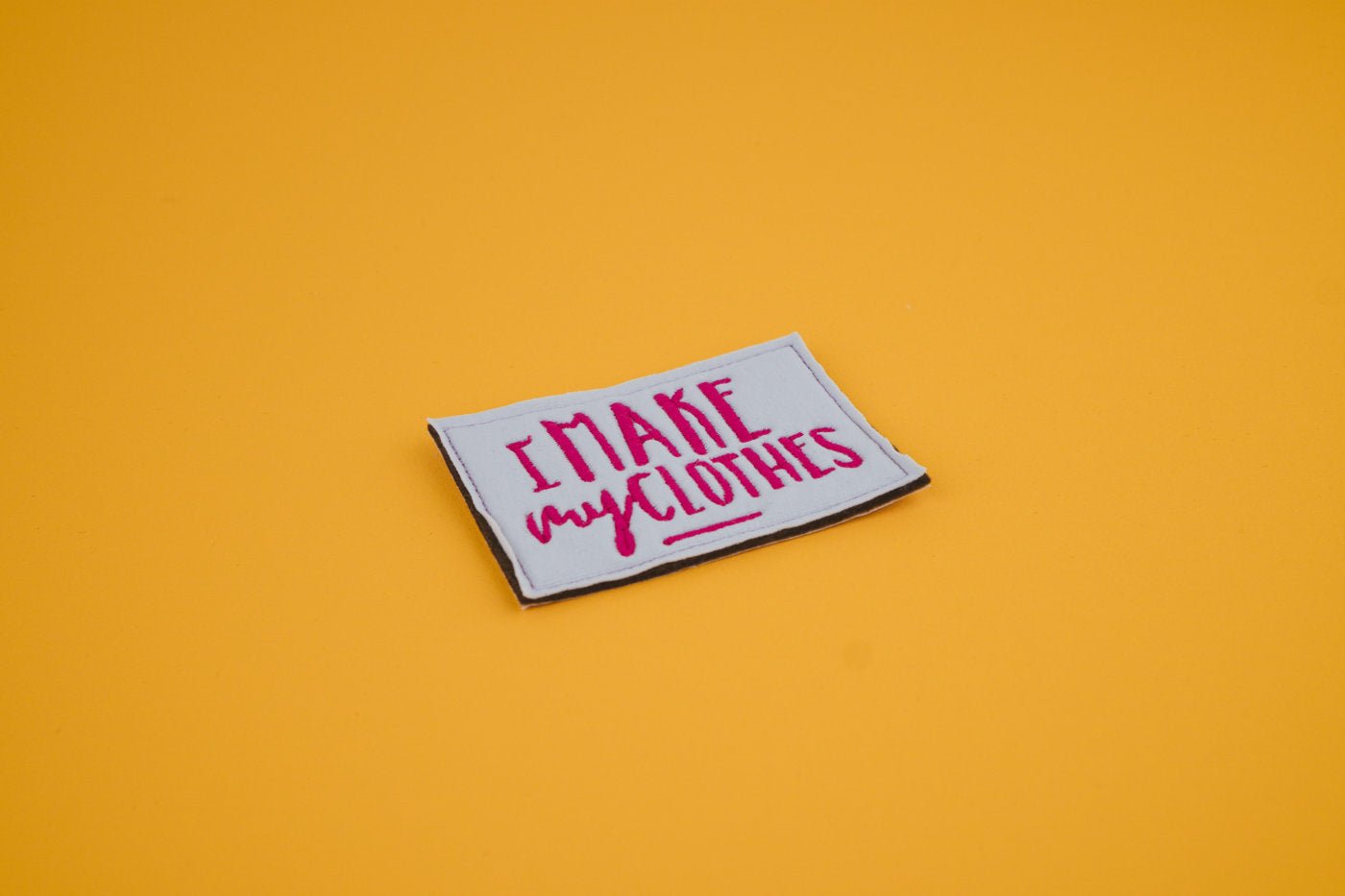 Stickdatei »I make my clothes«