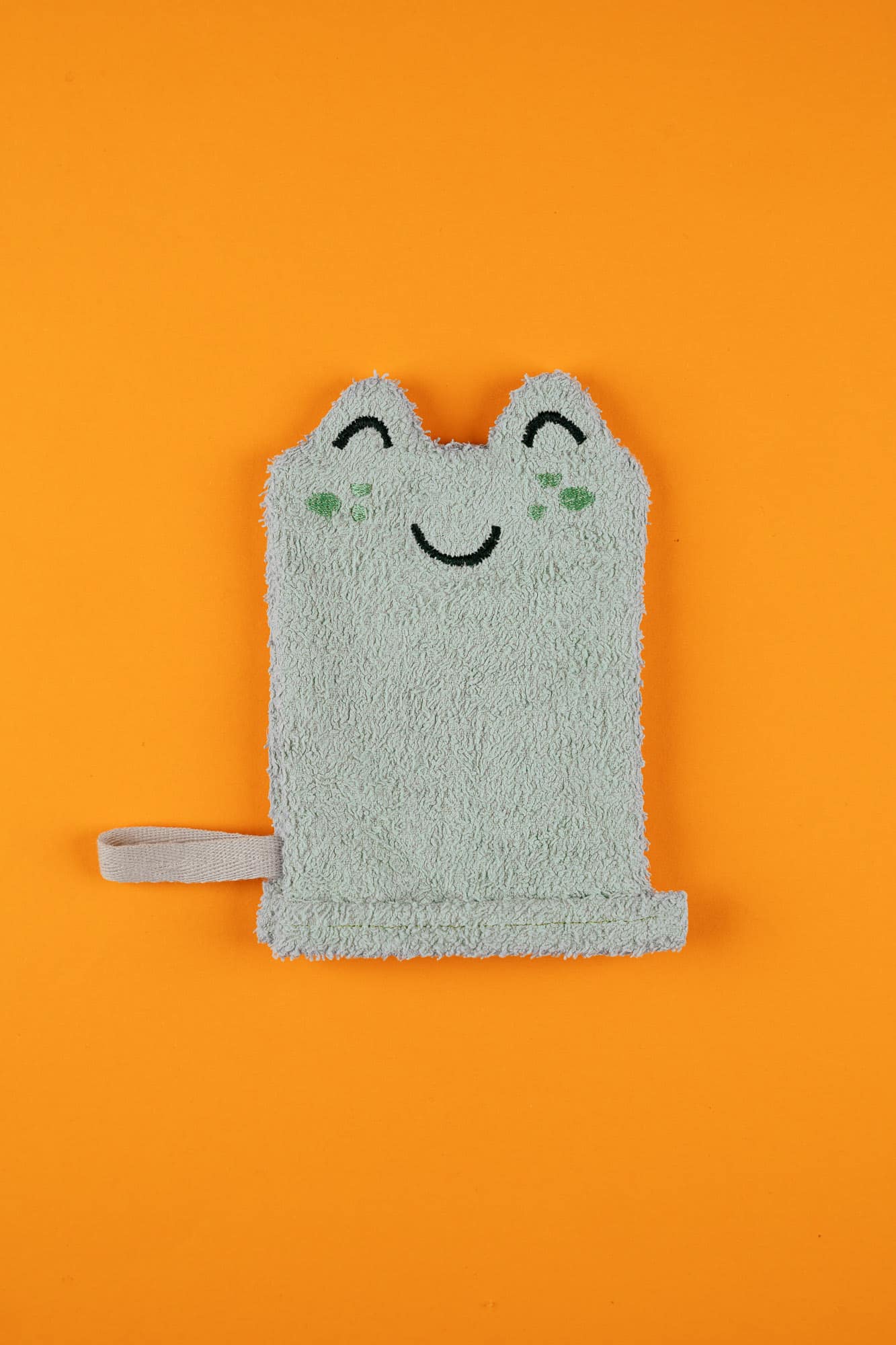 ITH Stickdatei Waschlappen »Frosch«