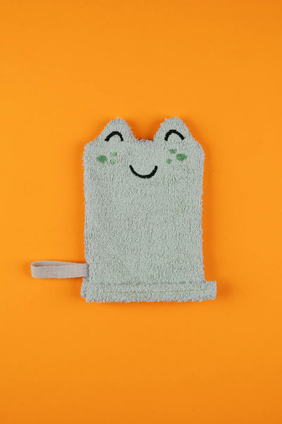 ITH Stickdatei Waschlappen »Frosch«