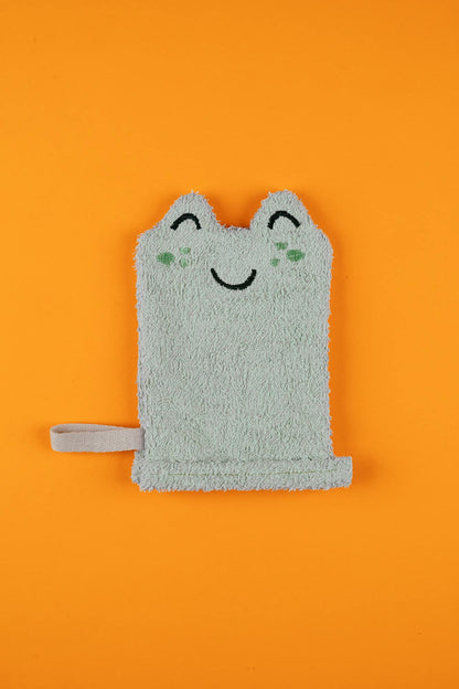 ITH Stickdatei Waschlappen »Frosch«