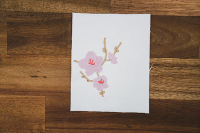 Stickdatei Kirschblüten