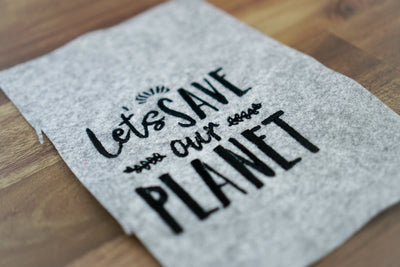 Stickdatei »Let's save our Planet«
