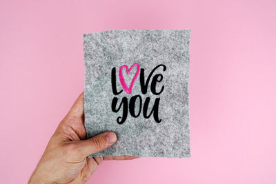 Stickdatei Love You