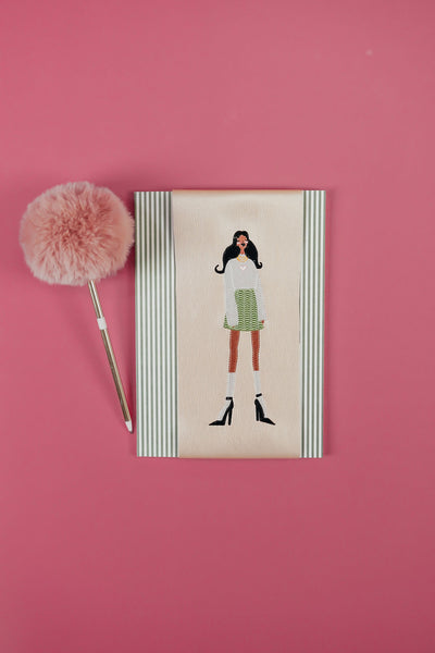 Stickdatei Modeskizze