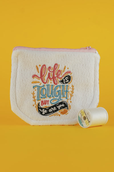 Stickdatei Motivation Spruch