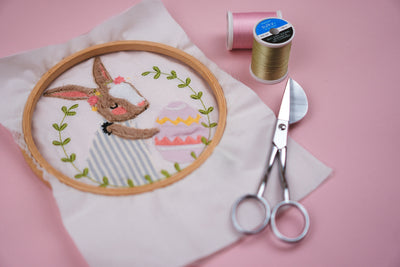 Stickdatei Osterhase (Applikation)