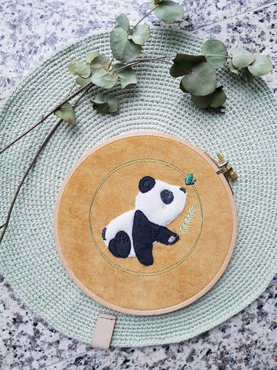Stickdatei Panda
