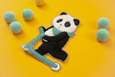 Applikation Panda sticken