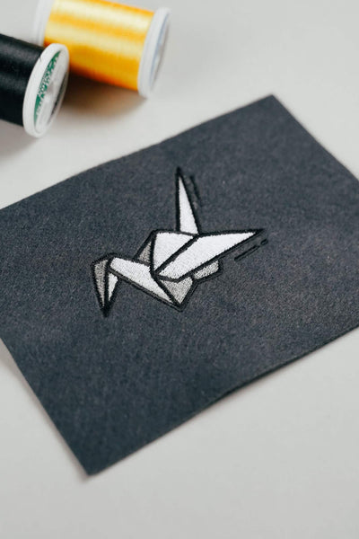 Stickdatei »Papierkranich«