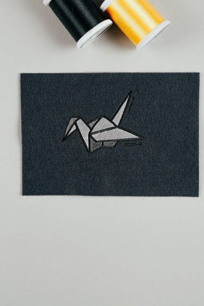 Stickdatei »Papierkranich«