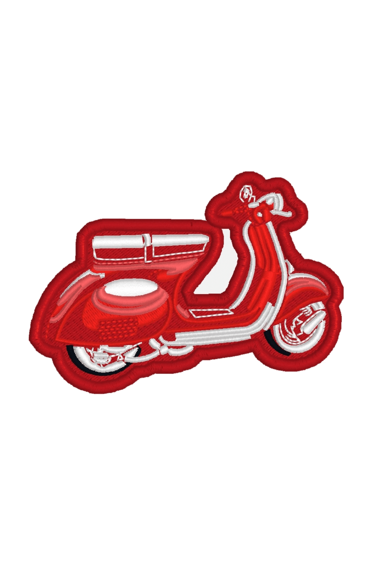 Stickdatei Patch »Scooter« in product view