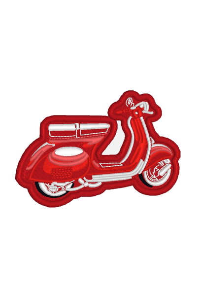 Stickdatei Patch »Scooter« in product view