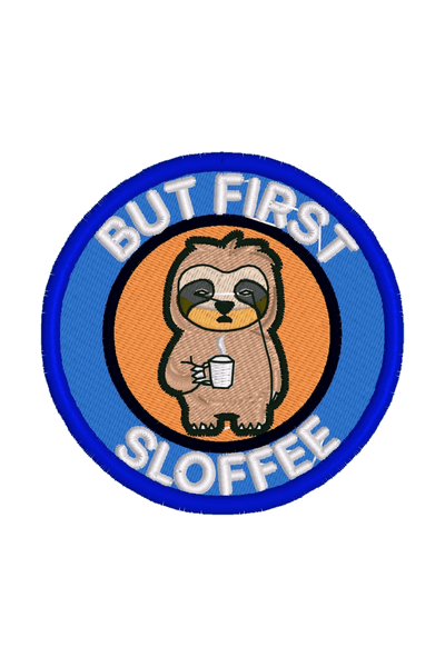 Stickdatei Patch »Sloffee«, vue du produit
