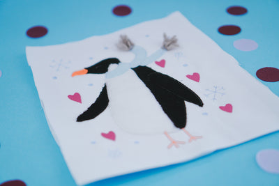 Stickdatei Pinguin