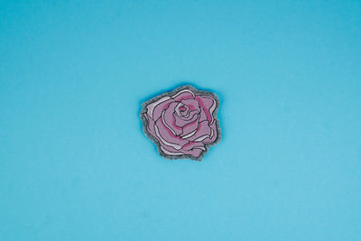 Stickdatei Rose (Anwendungsbeispiel)