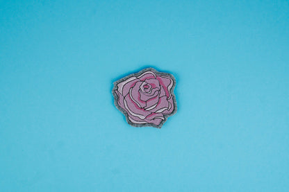 Stickdatei Rose (Anwendungsbeispiel)