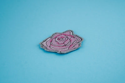 Stickdatei Rose (Anwendungsbeispiel)