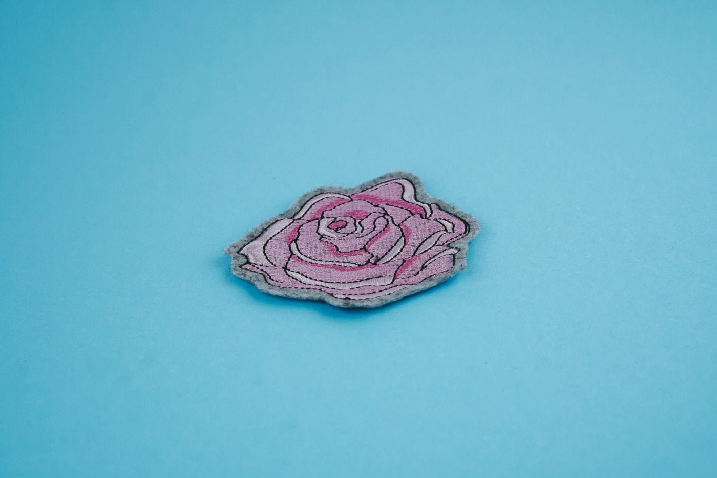 Stickdatei Rose (Anwendungsbeispiel)