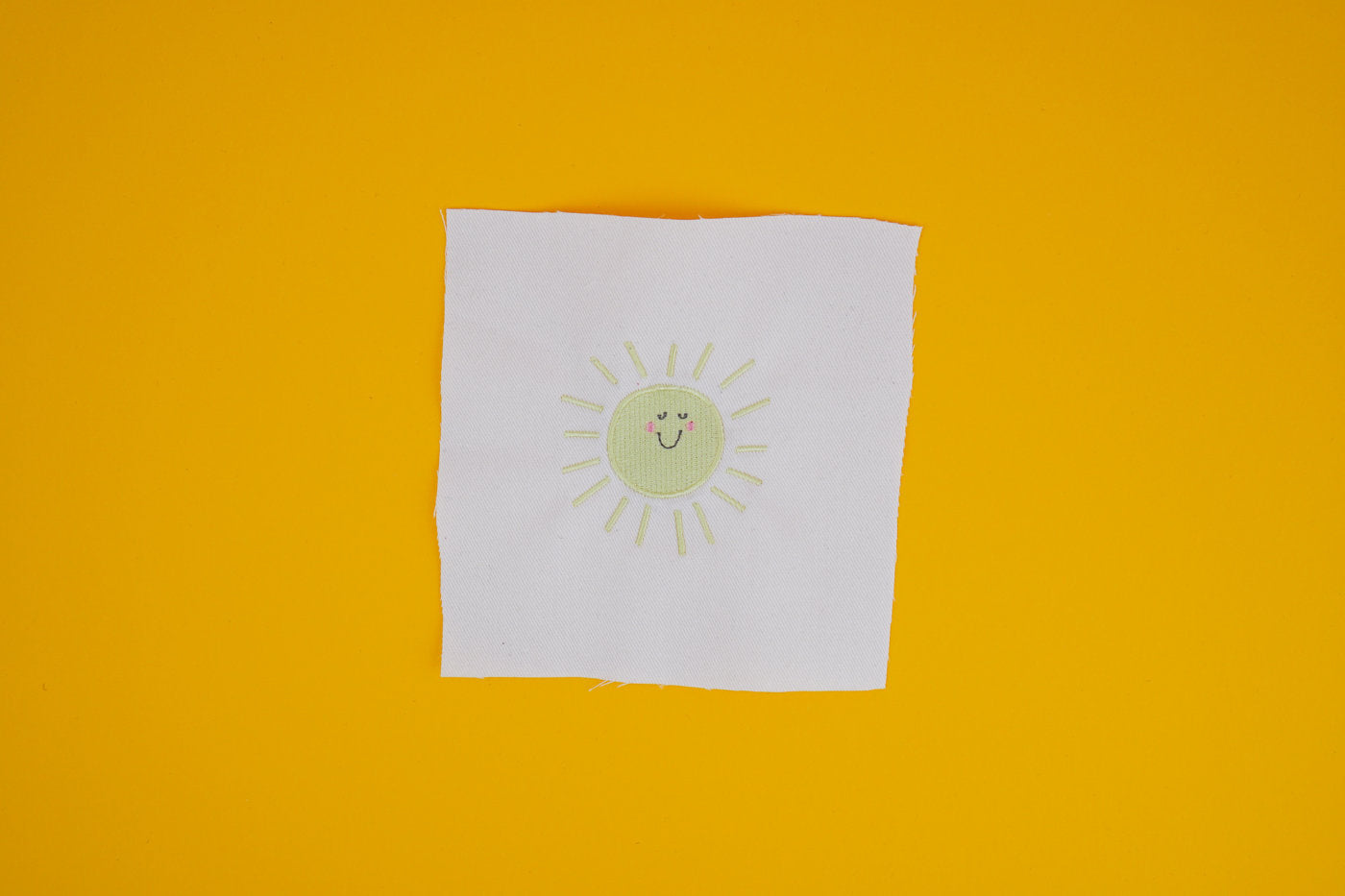 Stickdatei Sonne