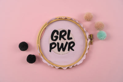 Stickdatei starke Mädchen