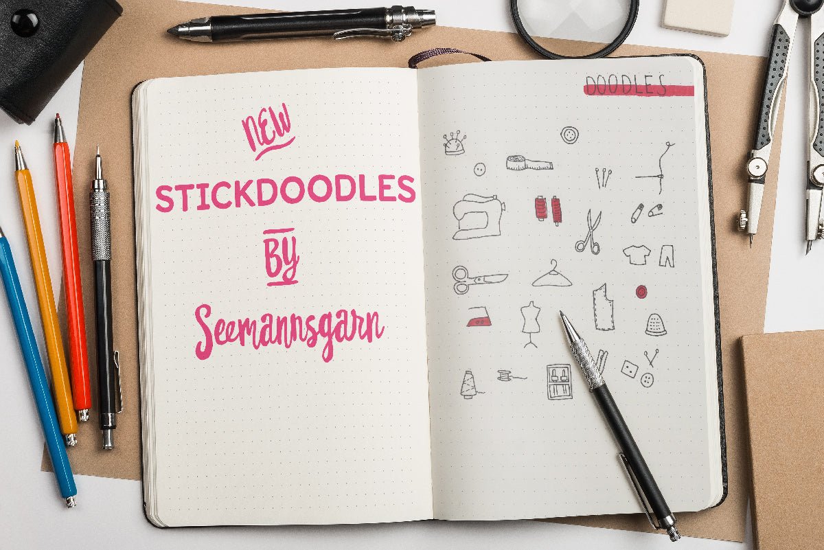 Stickdatei Stickdoodles von Seemannsgarn Handmade - Make ma!