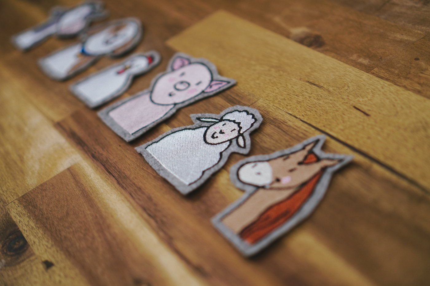 Stickdateien Bauernhof Tiere