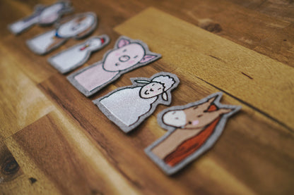 Stickdateien Bauernhof Tiere