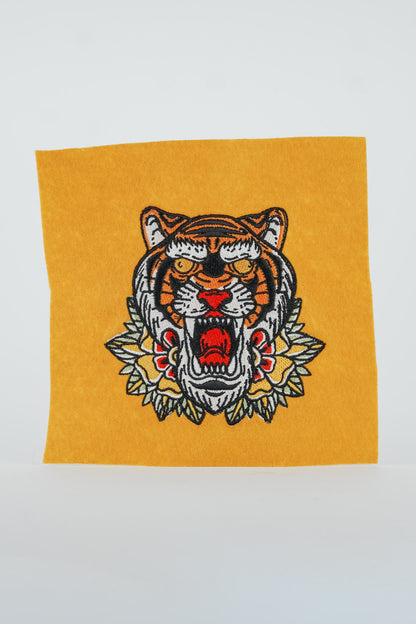 Stickdatei Tiger Comic Stil