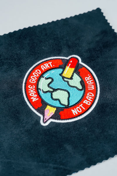 Stickdatei "Make Art not War"