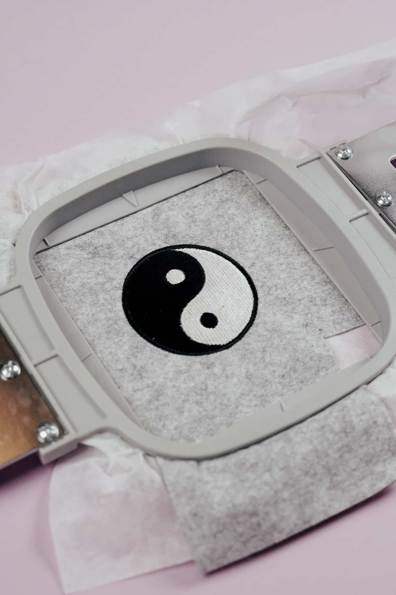 Yin und Yang Stickdatei